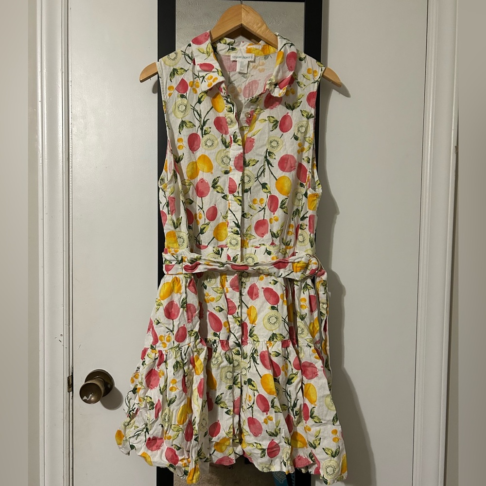 Cynthia Rowley Fruit Dress